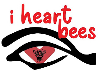 I HEART BEES logo