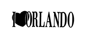 I (HEART DESIGN) ORLANDO logo
