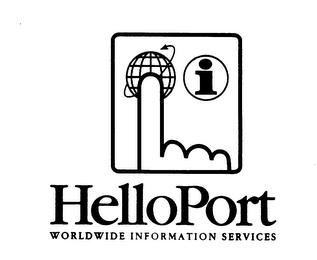 I HELLOPORT WORLDWIDE INFORMATION SERVICES logo