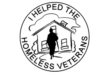I HELPED THE HOMELESS VETERANS logo