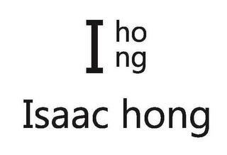 I HO NG ISAAC HONG logo