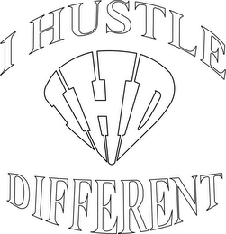 I HUSTLE DIFFERENT IHD logo