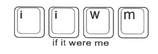 I I W M IF IT WERE ME logo