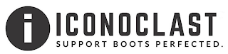 I ICONOCLAST SUPPORT BOOTS PERFECTED. logo