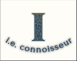 I I.E. CONNOISSEUR logo