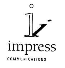 I IMPRESS COMMUNICATIONS logo