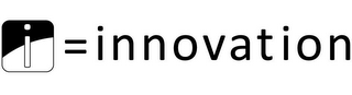 I = INNOVATION logo
