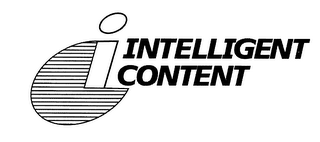 I INTELLIGENT CONTENT logo