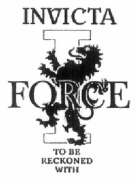 I INVICTA I FORCE TO BE RECKONED WITH logo