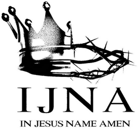 I J N A IN JESUS NAME AMEN logo