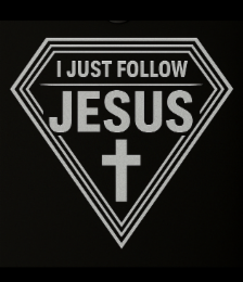 I JUST FOLLOW JESUS logo