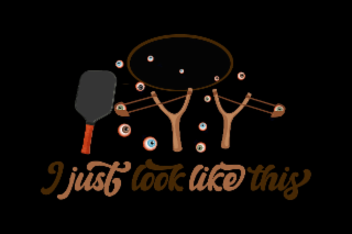 I JUST LOOK LIKE THIS logo