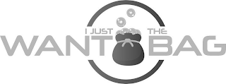 I JUST WANT THE BAG logo