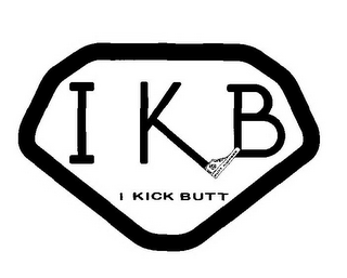 I K B I KICK BUTT logo