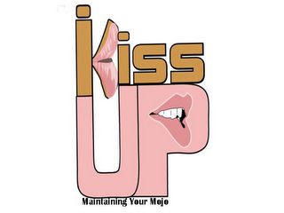I KISS UP MAINTAINING YOUR MOJO logo