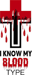 I KNOW MY BLOOD TYPE logo