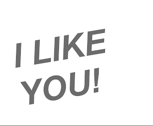I LIKE YOU! logo