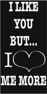 I LIKE YOU BUT...I ME MORE logo