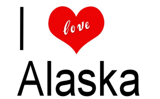 I LOVE ALASKA logo