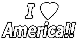 I LOVE AMERICA logo