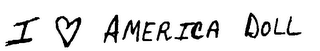 I LOVE AMERICA DOLL logo