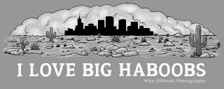 I LOVE BIG HABOOBS MIKE OLBINSKI PHOTOGRAPHY logo