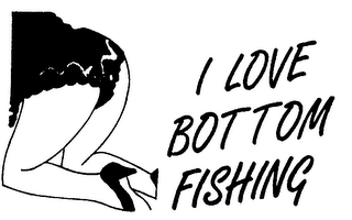 I LOVE BOTTOM FISHING AND DESIGN logo