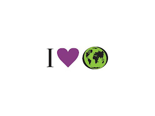 I LOVE EARTH logo