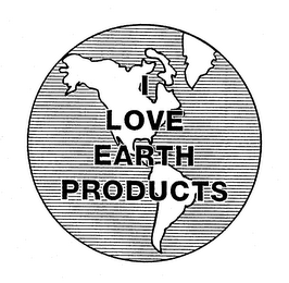 I LOVE EARTH PRODUCTS logo