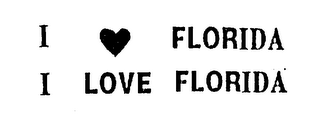 I LOVE FLORIDA logo