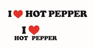 I LOVE HOT PEPPER logo