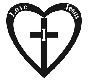 I LOVE JESUS logo