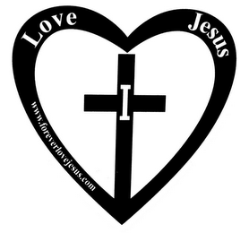 I LOVE JESUS WWW.FOREVERLOVEJESUS.COM logo