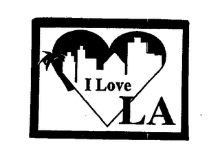 I LOVE LA logo
