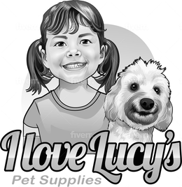 I LOVE LUCY'S PET SUPPLIES FIVERR logo