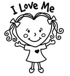 I LOVE ME logo