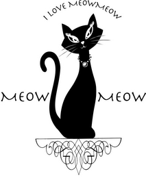I LOVE MEOW MEOW logo