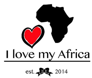 I LOVE MY AFRICA EST. 2014 logo