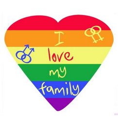 I LOVE MY FAMILY logo
