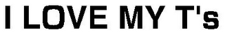I LOVE MY T'S logo