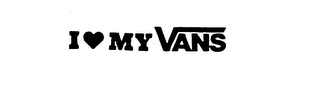 I LOVE MY VANS logo