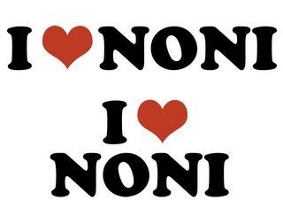 I LOVE NONI I LOVE NONI logo