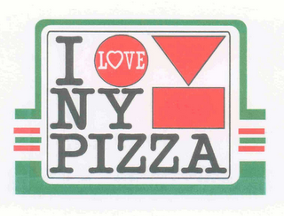 I LOVE NY PIZZA logo