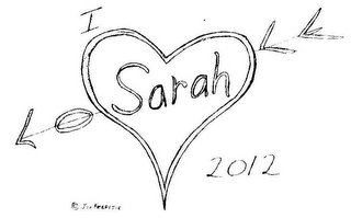 I LOVE SARAH 2012 logo