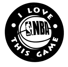 I LOVE THIS GAME NBA logo