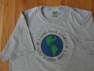 I LOVE THIS PLANET! logo
