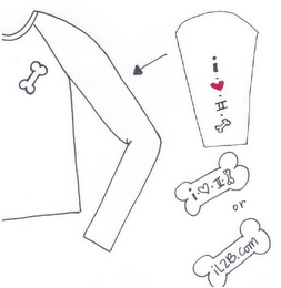 I LOVE TO BONE logo