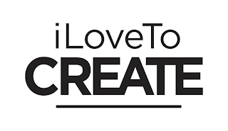 I LOVE TO CREATE logo