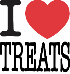 I LOVE TREATS logo