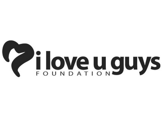 I LOVE U GUYS FOUNDATION logo